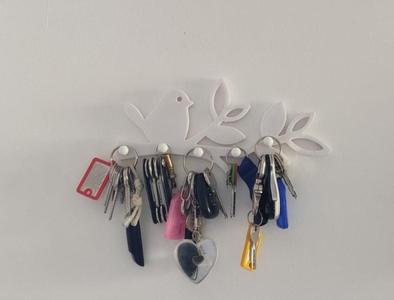 Bird Keyholder (Wall Key Holder)