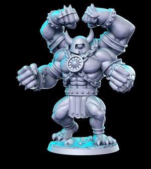 Gorghol - Four Arms - 32mm - DnD