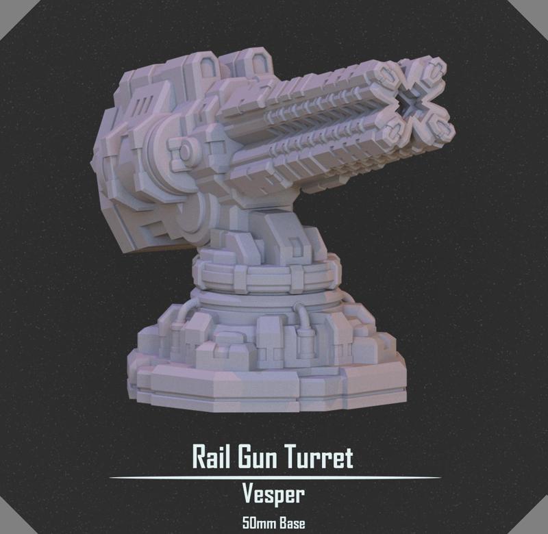 Rail Gun Turret