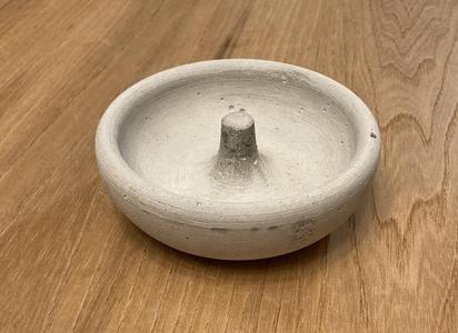 Outdoor conrete ashtray