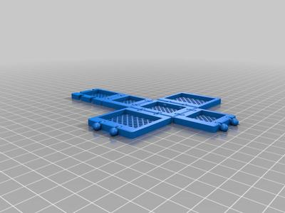 print in place box (folds up with pins that locate) 