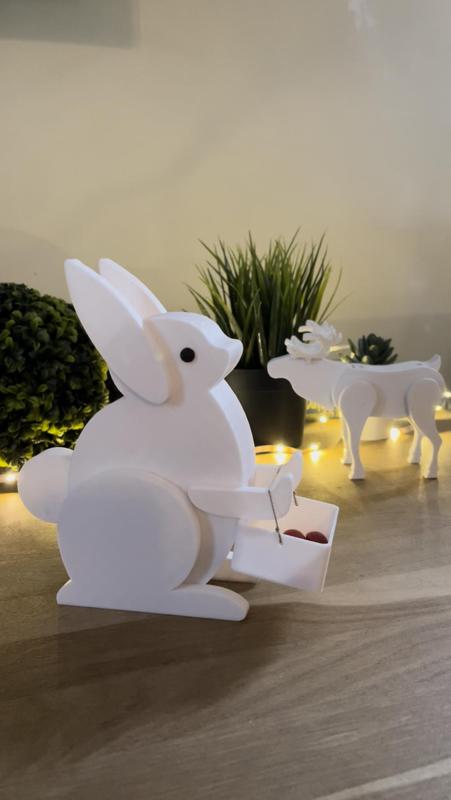 rabbit candy dispenser