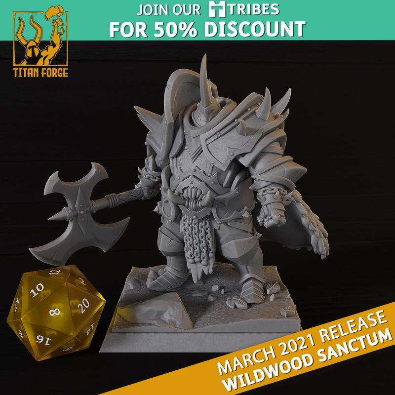 Terminus The Last Resort - Wildwood Sanctum - Titan Forge Miniatures March 2021