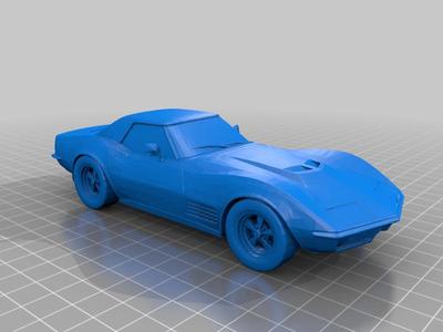 	Stock 1972 Chevrolet Corvette ZR1