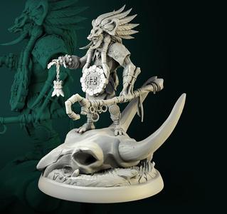 Mbonga the Hex master 32mm and 75mm pre-supported