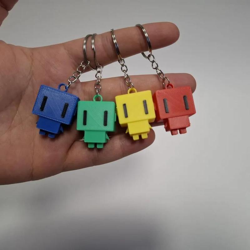 mini Robot cute Keychain   