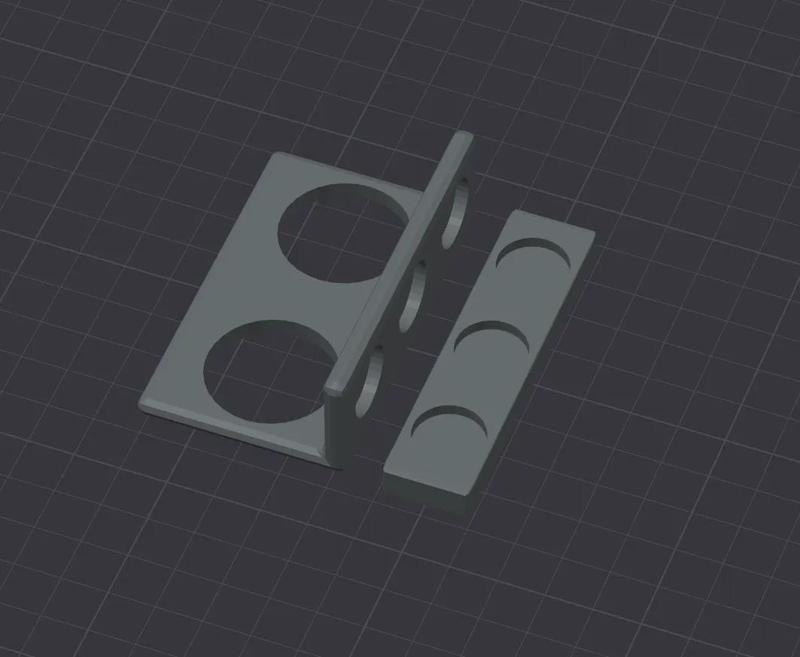 Reptile bowl magnet holder   