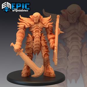 Iron Golem Sword & Shield / Ancient Gate Guard / Forged Giant Defender