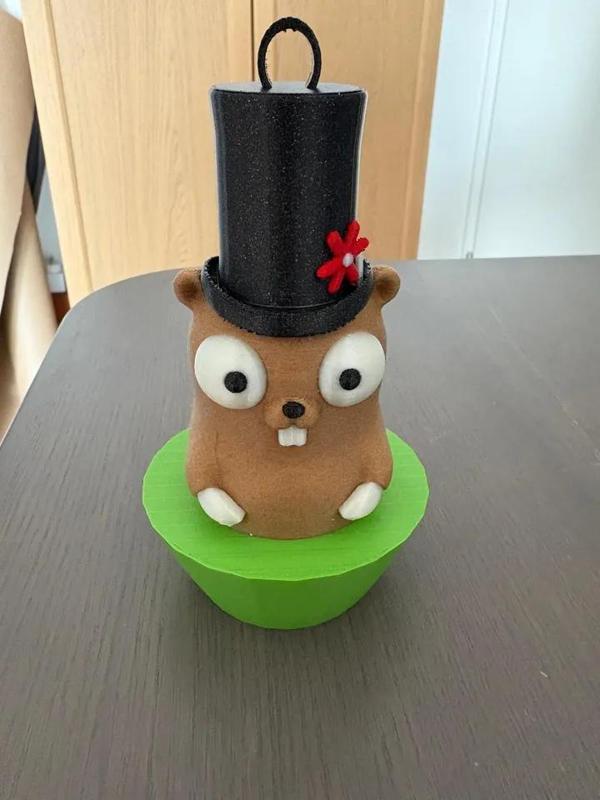 MMU Groundhog Day Pendant - Punxsutawney Phil   