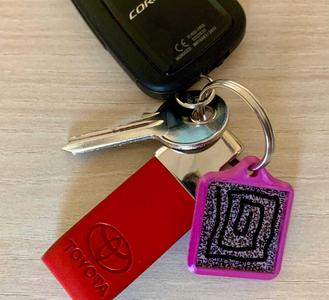 Porte clé pour QR code de Pass sanitaire