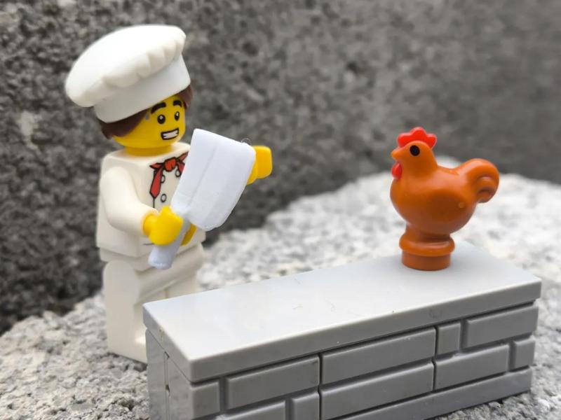 LEGO Cuchillo de cocina   