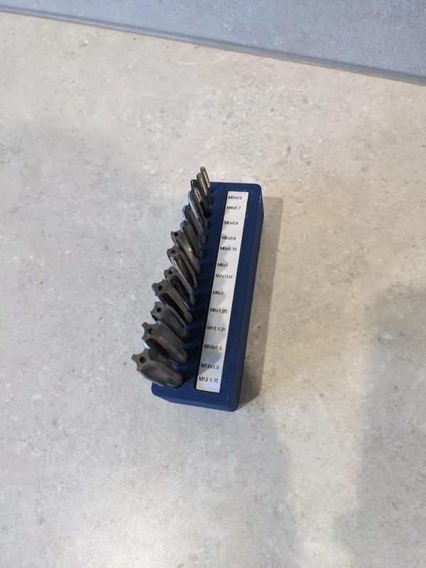 Kincrome Tap Set Gridfinity Holder Metric   