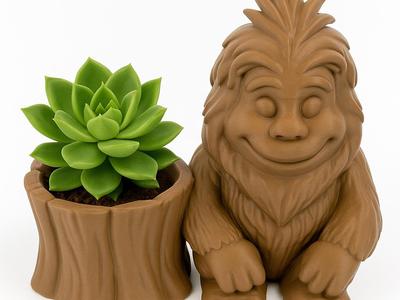 Bigfoot Plant / Snack Holder
