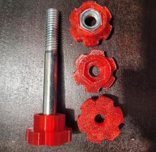 Nut and Bolt Knobs