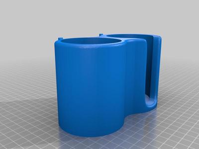Pegboard alcohol and cotton holder