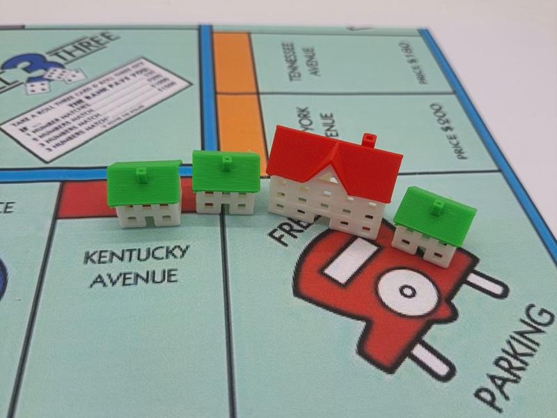 Monopoly House and Hotel 