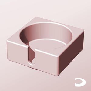 CS68-30-S Slotted Modular Stacking Storage Boxes | Printable Objects - Infinite Containers | stl file for 3d printing