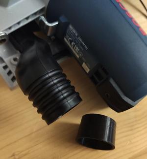 Bosch GKS 12V dust extraction adapter to 35mm vacuum cleaner tube