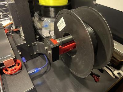 Anycubic i3 Mega Filler Spool Holder Adapter