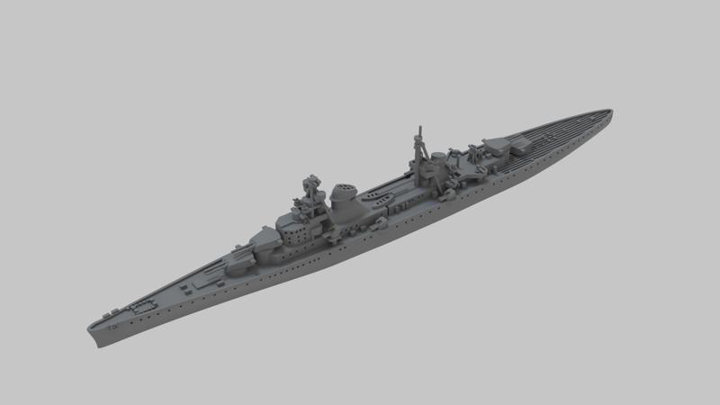 Regia Marina WW2 Trento class cruiser