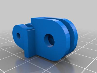 universal mount to naked gopro mount