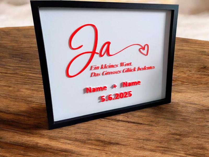 Wedding Photo Frame- Personalized Gift