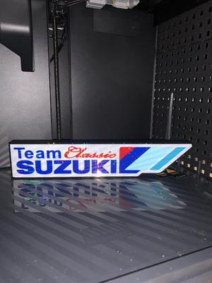 Suzuki Team Classic LED Lightbox