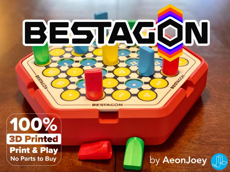 BESTAGON  - 100% 3D Printable Board Game