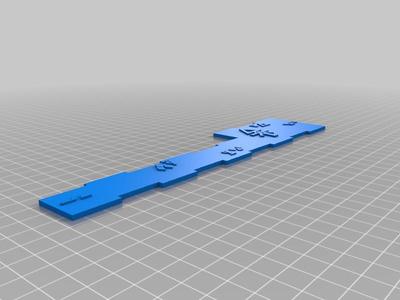Eldar Tabletop Ruler