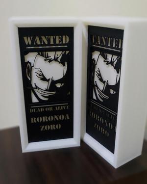 Wanted Zoro "Insert"