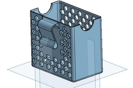 12 gauge box holder for trap