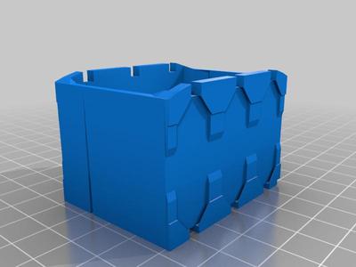 spring holder for 18650 batt in box x2