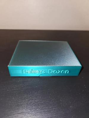 Reiner Knizia's Bakers Dozen Card Game Box   