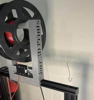 Creality Top Rail Spool holder