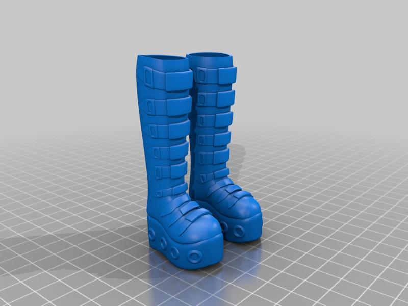 Boots for Barbie dolls & knockoffs
