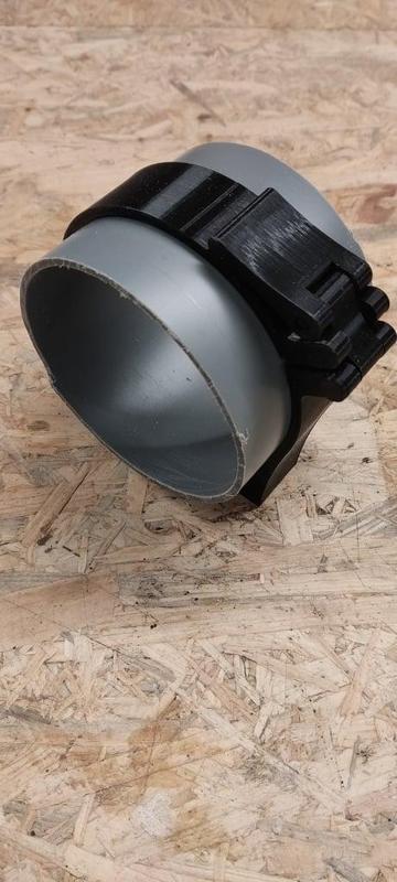 DN110 HT Rohrschelle Schnellspanner