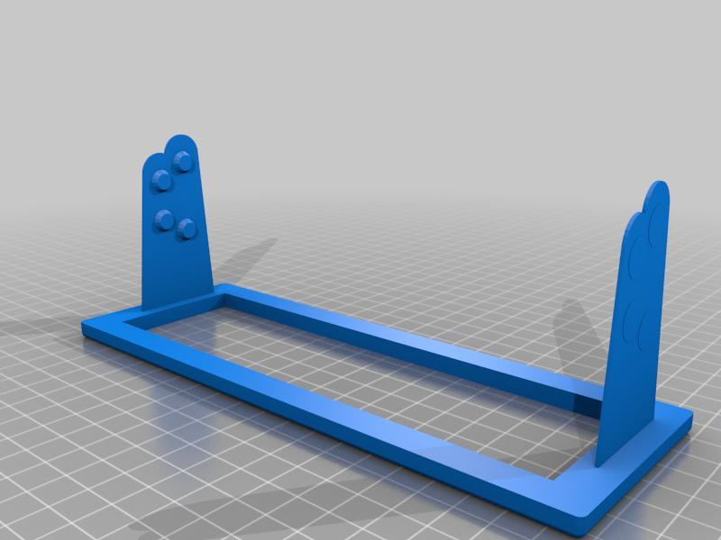 car radio frame parametric, multiple holes or bolts