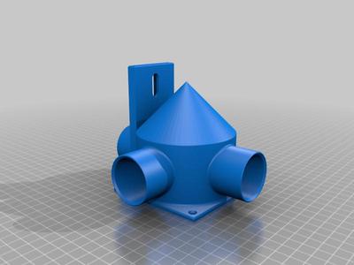 Verteiler Absaugung Oberfräse - Distribution suction router table