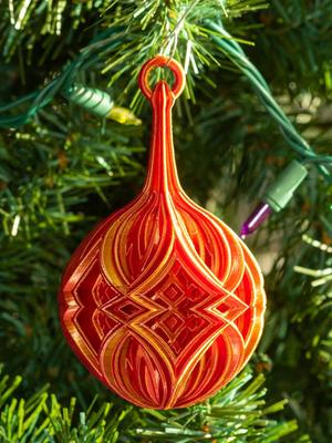 Double Diamond Christmas Ball