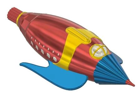 Earth-Jupiter Transport Buck Rogers