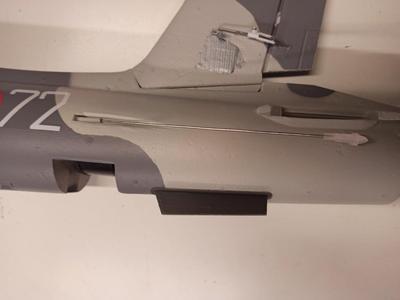 Xane mb339 50mm Ventral fins 