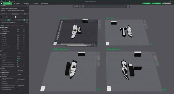 Assassins Knives for Bambu Printers