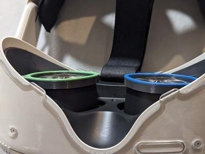 Modified Quest 2 Magnetic Prescription Lenspiece