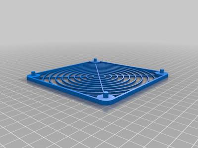 120mm and 140mm fan grille friction fit