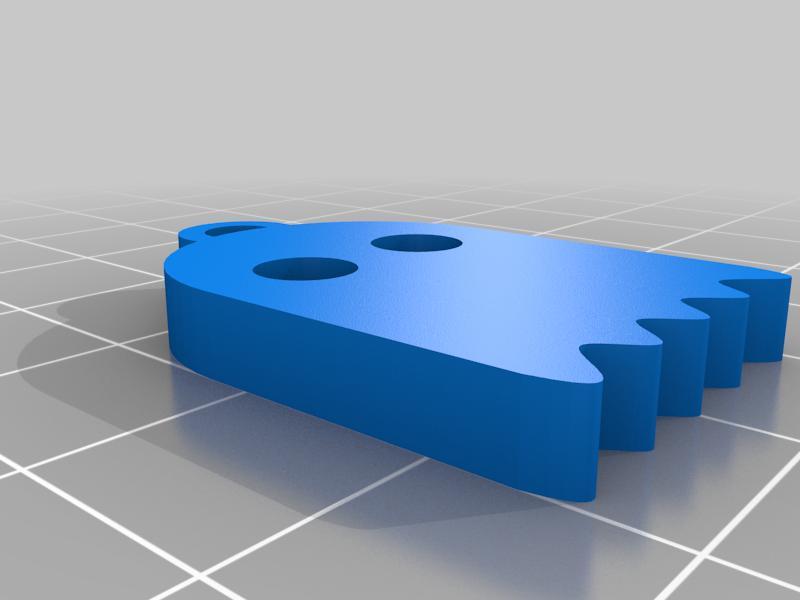 halloween ghost keychain