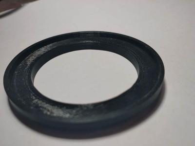 Camera lens customizable filter adapter