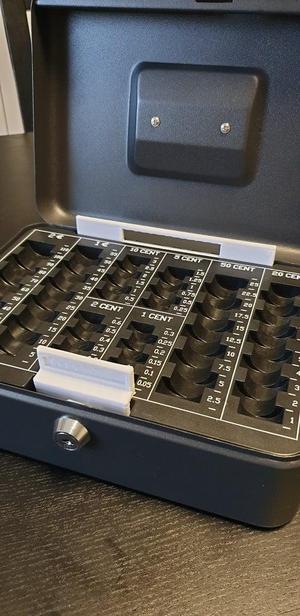 Geldkassettenfach Halter