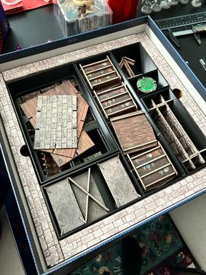 Remix: Descent Legends of the Dark Act 1 Insert - Cutting Big Pieces for Smaller Print Beds