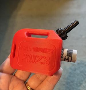 Gas Money Christmas tree ornament 2023
