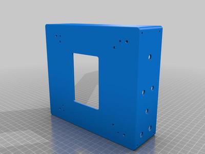 Amplifier enclosure for Dayton and Sure 4x 100W DSP amps - JAB5 KABD-4100